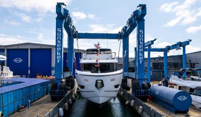 Sunseeker unveils the Ocean 156 at global headquarters in Poole, Dorset