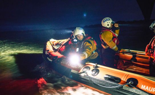 New best-in-class marine lighting and safety equipment from Exposure Marine to help Severn Area Rescue Association on and off the water