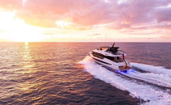 The highly-anticipated Sunseeker Ocean 156 makes her global debut at Southampton International Boat Show