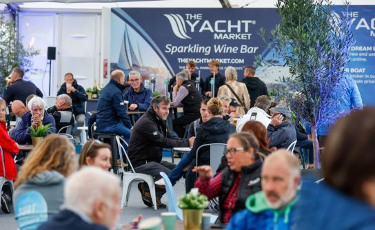 TheYachtMarket.com confirmed as sponsors of the Quarterdeck Bar & Restaurant and Sparkling Wine Bar at SIBS