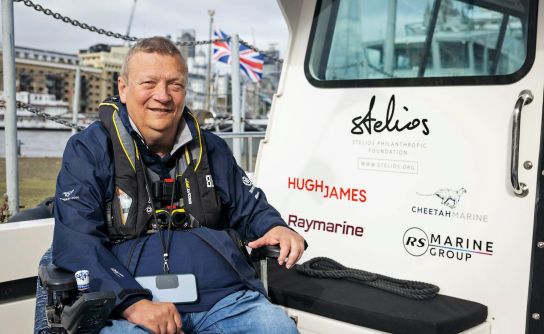 Geoff Holt MBE sets sail on his epic UK circumnavigation challenge ‘Finishing the Dream’