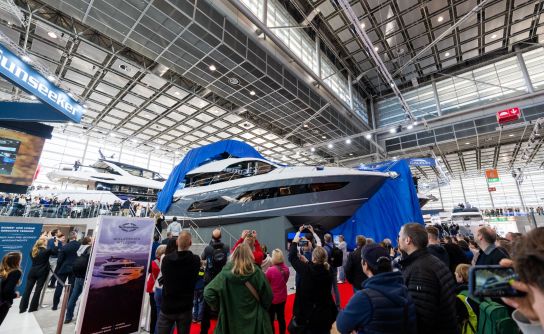 Sunseeker stunned with the world premiere of the next generation Manhattan 68 (2025) at boot Düsseldorf